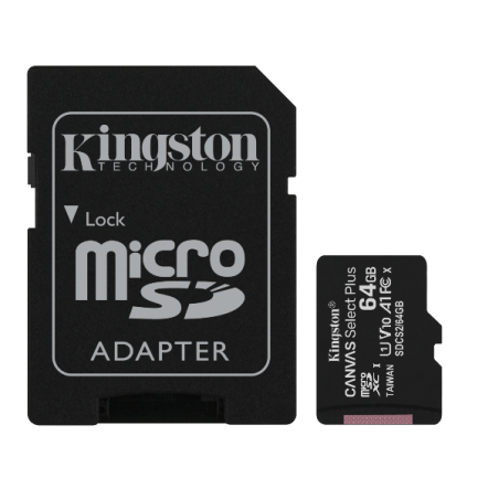 64gb msd csplus 100r a1 c10 + adp - Imagen 1