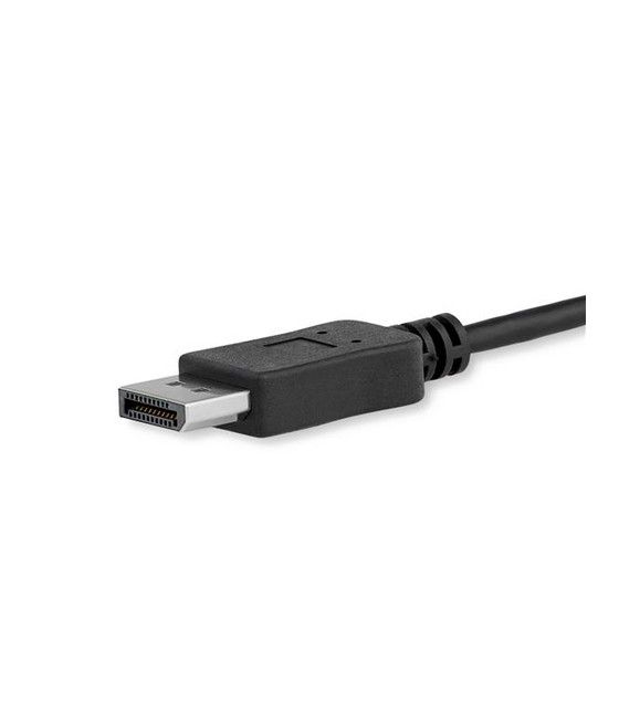 StarTech.com Cable 1m USB C a DisplayPort 1.2 de 4K a 60Hz - Adaptador Convertidor USB Tipo C a DisplayPort - HBR2 - Conversor U