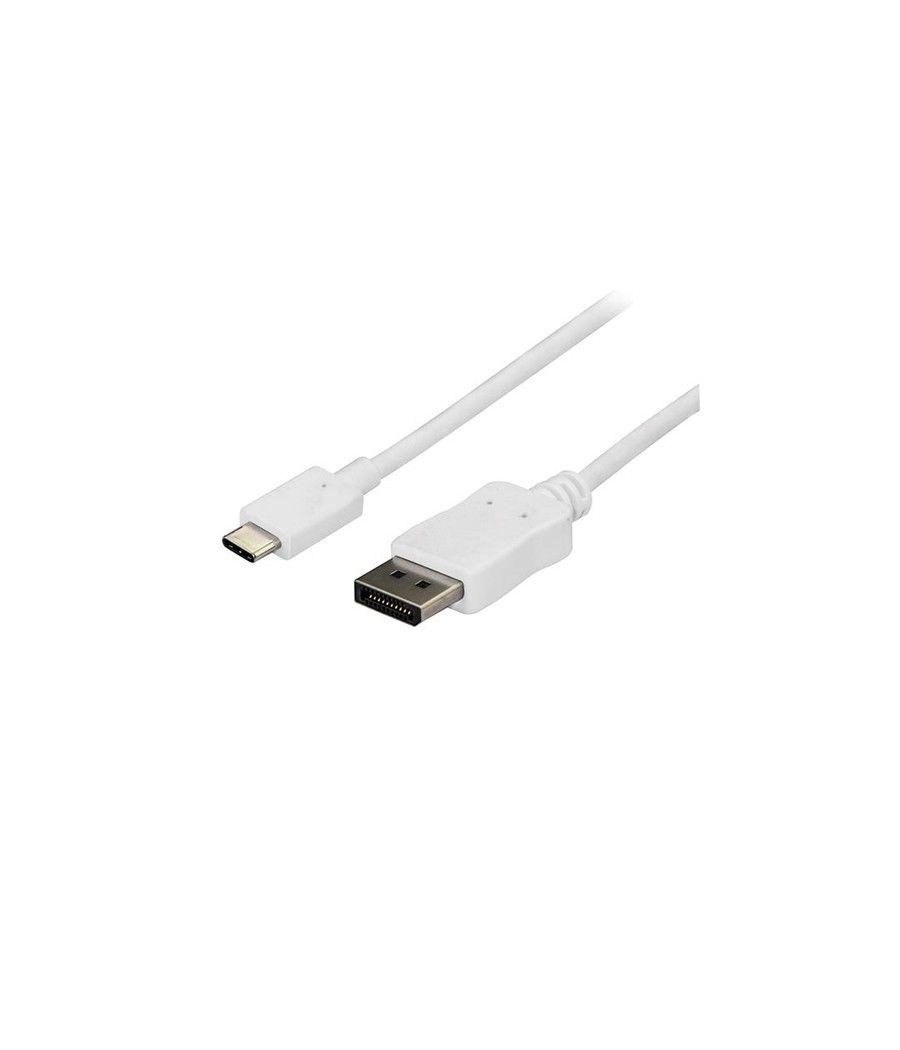 StarTech.com Cable 1,8m USB C a DisplayPort 1.2 de 4K a 60Hz - Adaptador Convertidor USB Tipo C a DisplayPort - HBR2 - Conversor