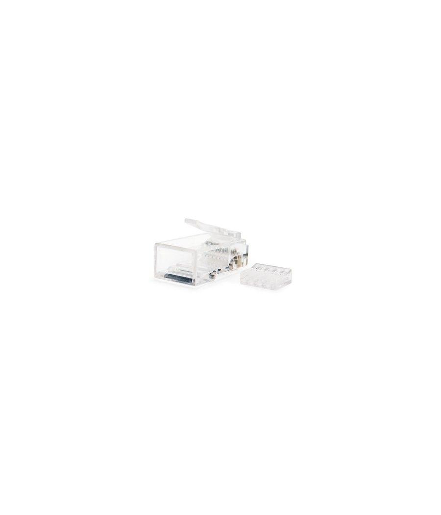 Nanocable - bolsa 10 conectores rj45 cat.6 con guía - Imagen 2