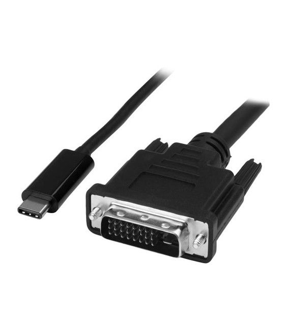 StarTech.com Cable Adaptador Conversor USB-C a DVI - 1m - 1920x1200 - Imagen 1