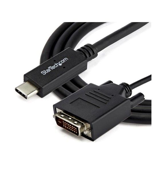 StarTech.com Cable Adaptador Conversor USB-C a DVI - 2m - 1920x1200 - Imagen 4