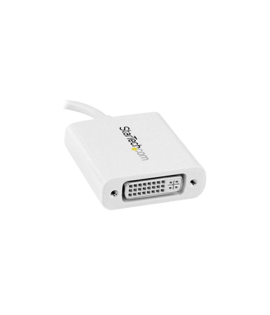 StarTech.com Adaptador Gráfico USB-C a DVI - Blanco - Imagen 2