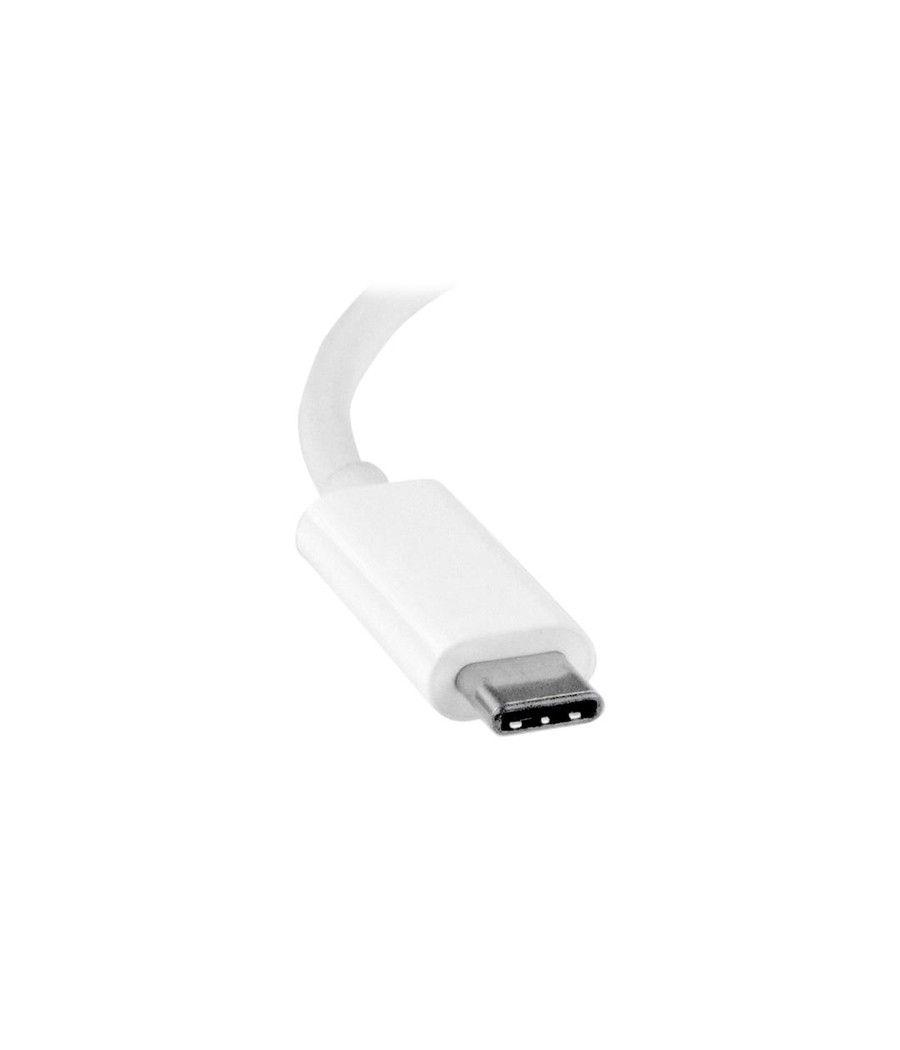 StarTech.com Adaptador Gráfico USB-C a DVI - Blanco - Imagen 3