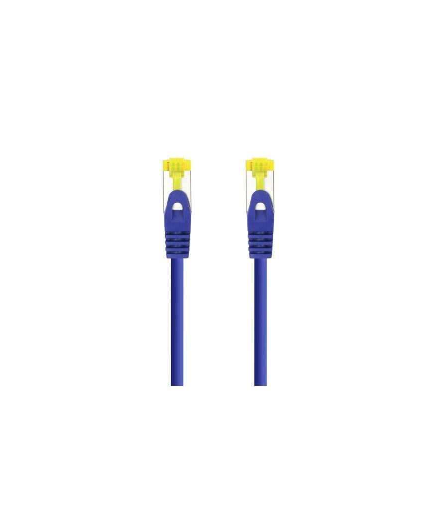 Nanocable - cable red latiguillo lszh cat.6a sftp awg26 azul 25cm - Imagen 2