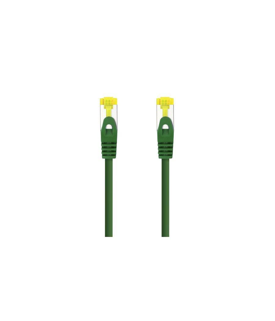 Nanocable - cable red latiguillo lszh cat.6a sftp awg26 verde 30cm - Imagen 2