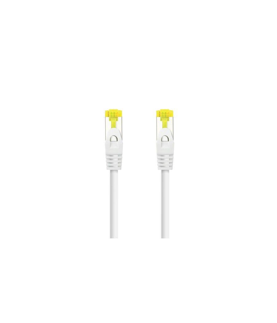 Nanocable - cable red latiguillo lszh cat.6a sftp awg26 blanc 30cm - Imagen 2