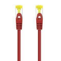 Nanocable - cable red latiguillo lszh cat.6a sftp awg26 rojo 30 cm - Imagen 2