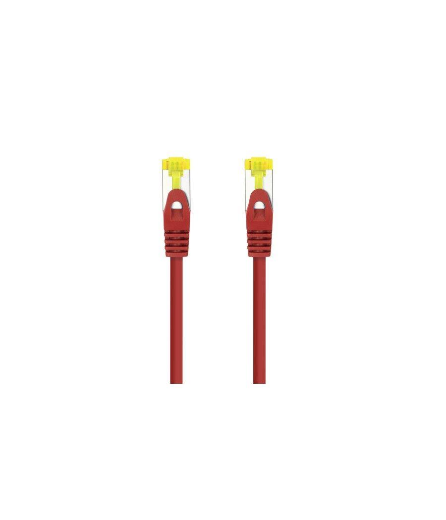 Nanocable - cable red latiguillo lszh cat.6a sftp awg26 rojo 30 cm - Imagen 2