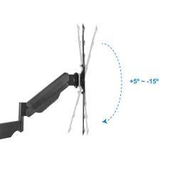 Tooq LP2355TN-B Soporte Pared Gir/Inc 23-35" 3piv - Imagen 4