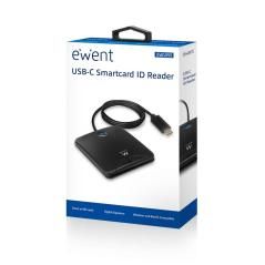 EWENT EW1055 Lector Tarjetas USB-C/ DNI electronic - Imagen 3