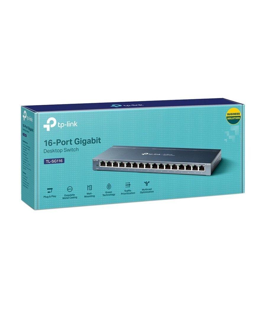 TP-LINK TL-SG116 Switch 16xGB - Imagen 4