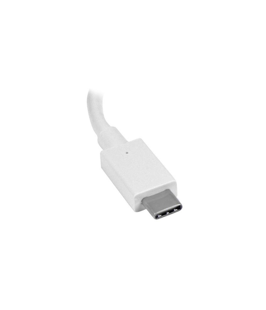 StarTech.com Adaptador USB-C a HDMI - 4K 60Hz - Blanco - Imagen 2