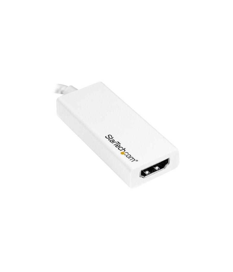 StarTech.com Adaptador USB-C a HDMI - 4K 60Hz - Blanco - Imagen 3