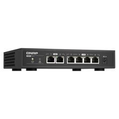 QNAP QSW-2104-2T switch No administrado 2.5G Ethernet (100/1000/2500) Negro - Imagen 2