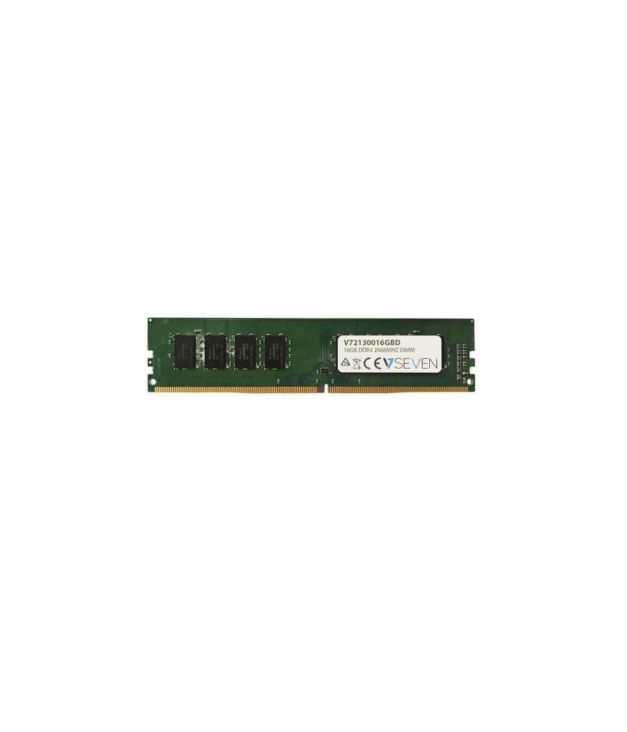 V7 16GB DDR4 PC4-21300 - 2666MHZ 1.2V DIMM Módulo de Memoria Ordenador Personal - V72130016GBD - Imagen 1