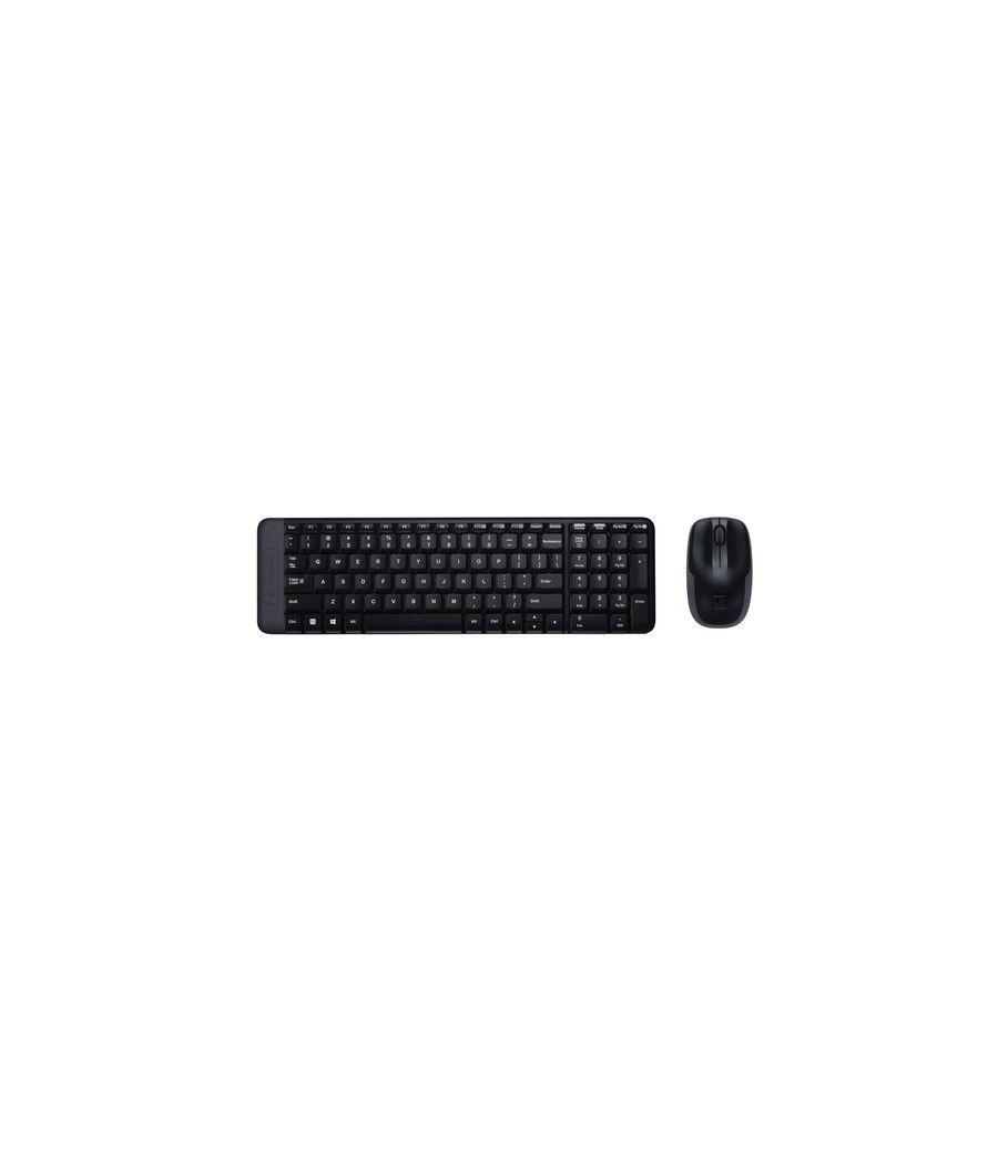 Logitech Wireless Combo MK220 teclado RF inalámbrico QWERTY Inglés Negro - Imagen 3