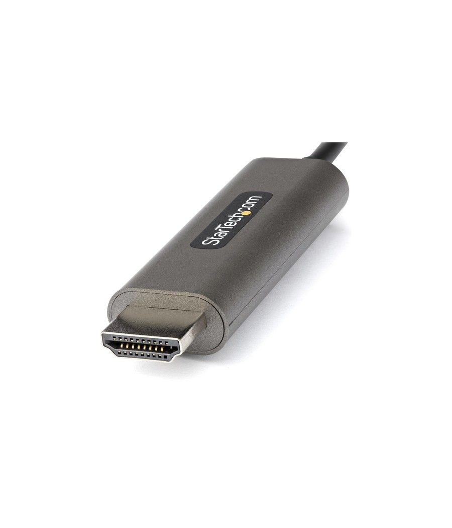StarTech.com Cable 1m USB C a HDMI 4K de 60Hz con HDR10 - Adaptador de Vídeo USB Tipo C a HDMI 2.0b Ultra HD 4K - Convertidor US