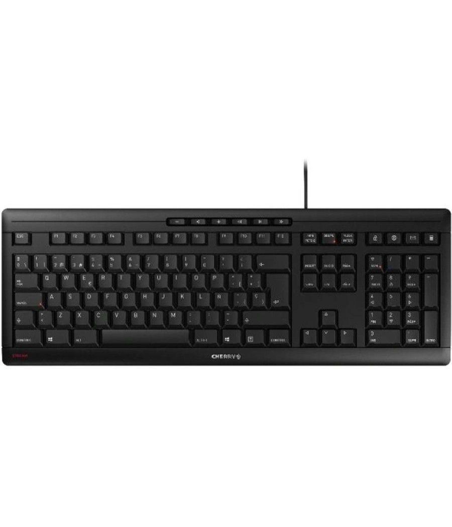 Teclado cherry stream usb español - Imagen 1