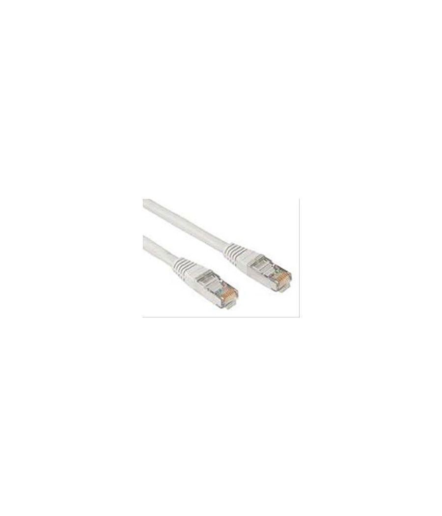 CABLE RED LATIGUILLO RJ45 CAT.6 UTP AWG24,3M BLANCO NANOCABLE - Imagen 1