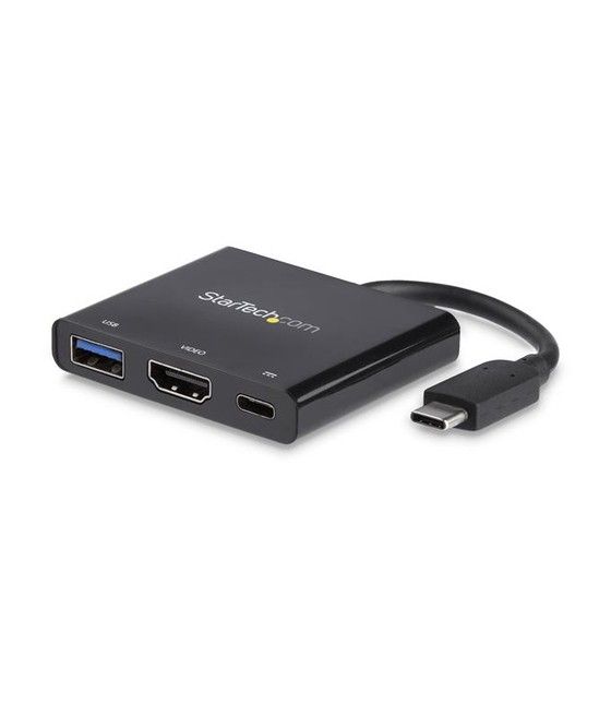 StarTech.com Adaptador Multipuertos USB-C con HDMI - Puerto USB 3.0 - PD de 60W - Imagen 1