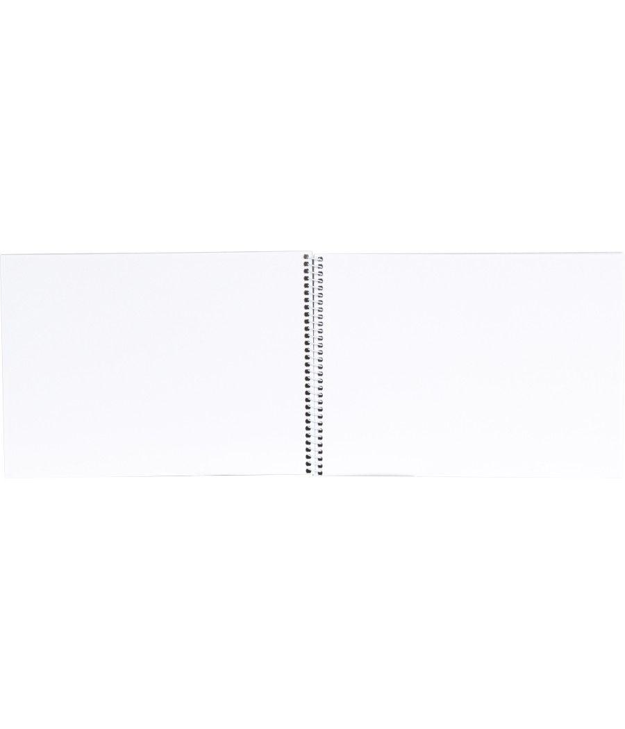 Bloc dibujo liderpapel escolar espiral 155x215mm 20 hojas 90g/m2 sin recuadro PACK 5 UNIDADES - Imagen 3