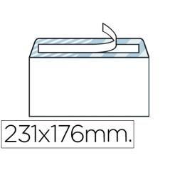 Sobre liderpapel n.12 blanco cuarto 176x231 mm tira de silicona caja de 500 unidades - Imagen 1