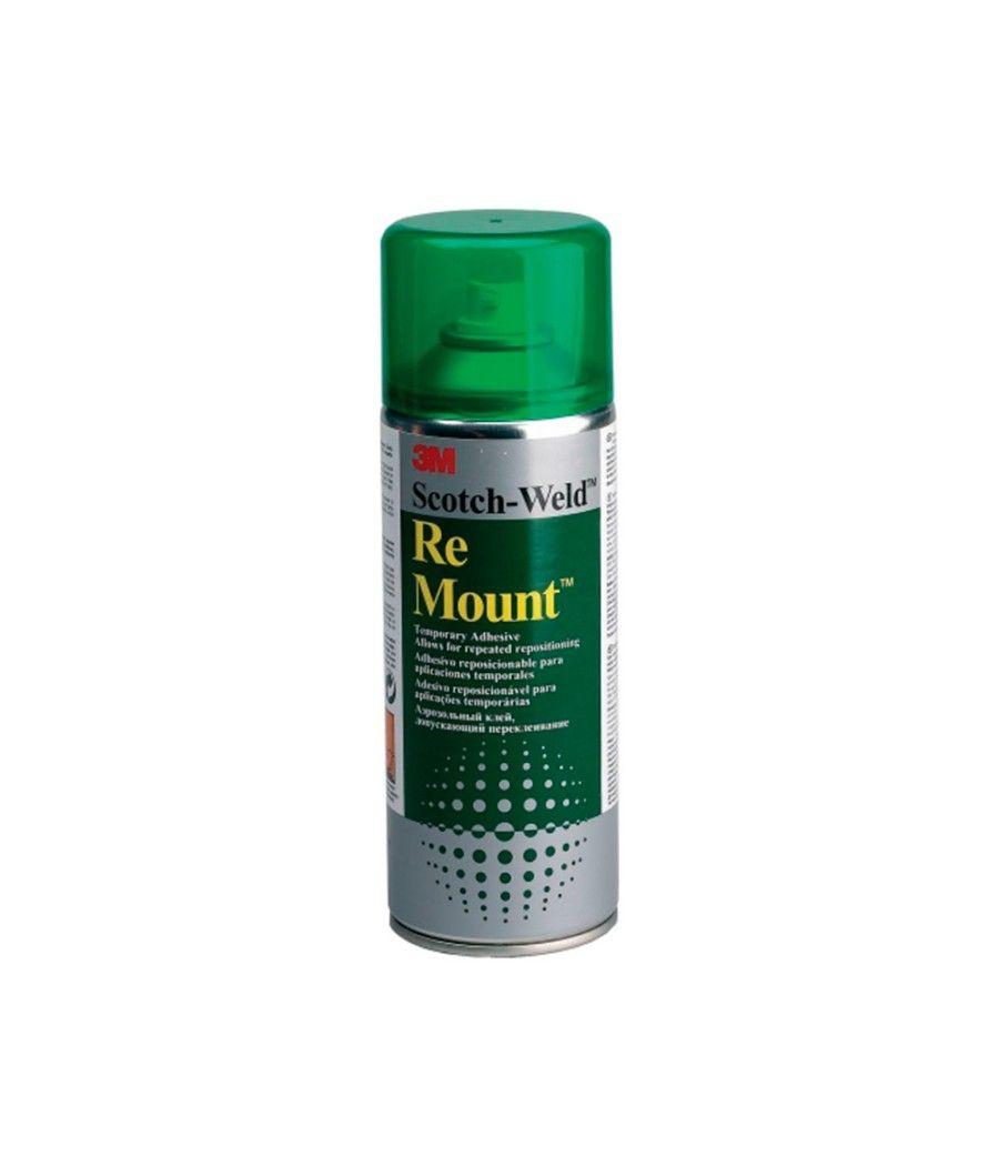 Pegamento scotch spray remount 400 ml adhesivo reposicionable indefinidamente - Imagen 2