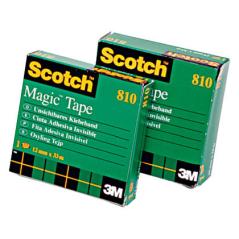 Cinta adhesiva scotch magic 66 mt x 19 mm en caja unitaria PACK 12 UNIDADES - Imagen 1