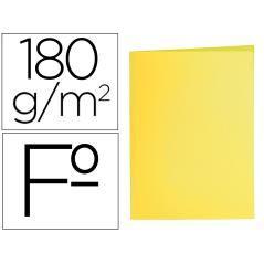 Subcarpeta liderpapel folio amarillo intenso 180g/m2 PACK 50 UNIDADES - Imagen 1