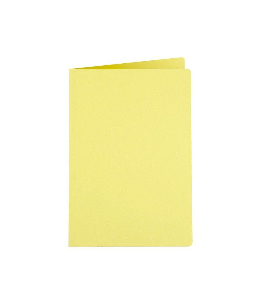 Subcarpeta liderpapel folio amarillo intenso 180g/m2 PACK 50 UNIDADES - Imagen 2