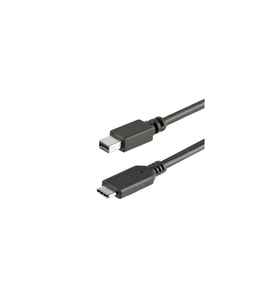 StarTech.com Cable de 1m USB-C a Mini DisplayPort - 4K 60Hz - Negro - Adaptador USB 3.1 Tipo C a mDP - Imagen 1