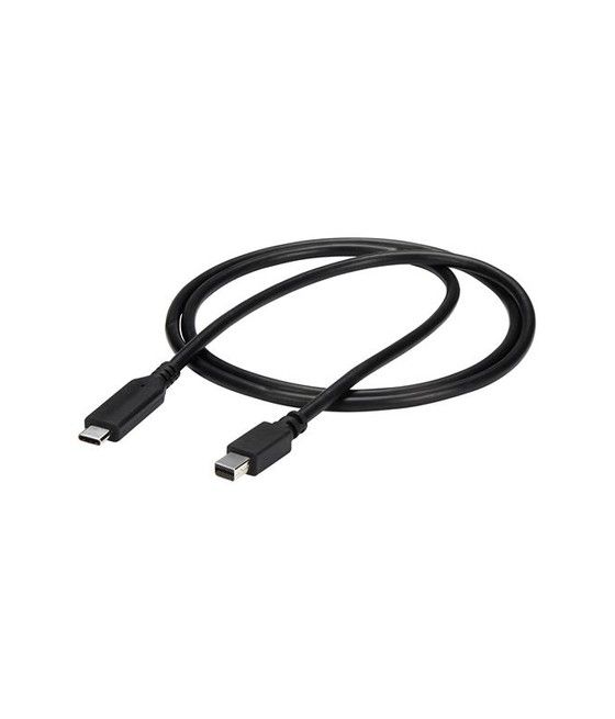 StarTech.com Cable de 1m USB-C a Mini DisplayPort - 4K 60Hz - Negro - Adaptador USB 3.1 Tipo C a mDP - Imagen 3