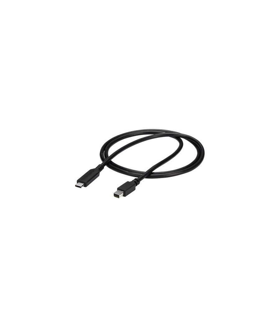 StarTech.com Cable de 1m USB-C a Mini DisplayPort - 4K 60Hz - Negro - Adaptador USB 3.1 Tipo C a mDP - Imagen 3