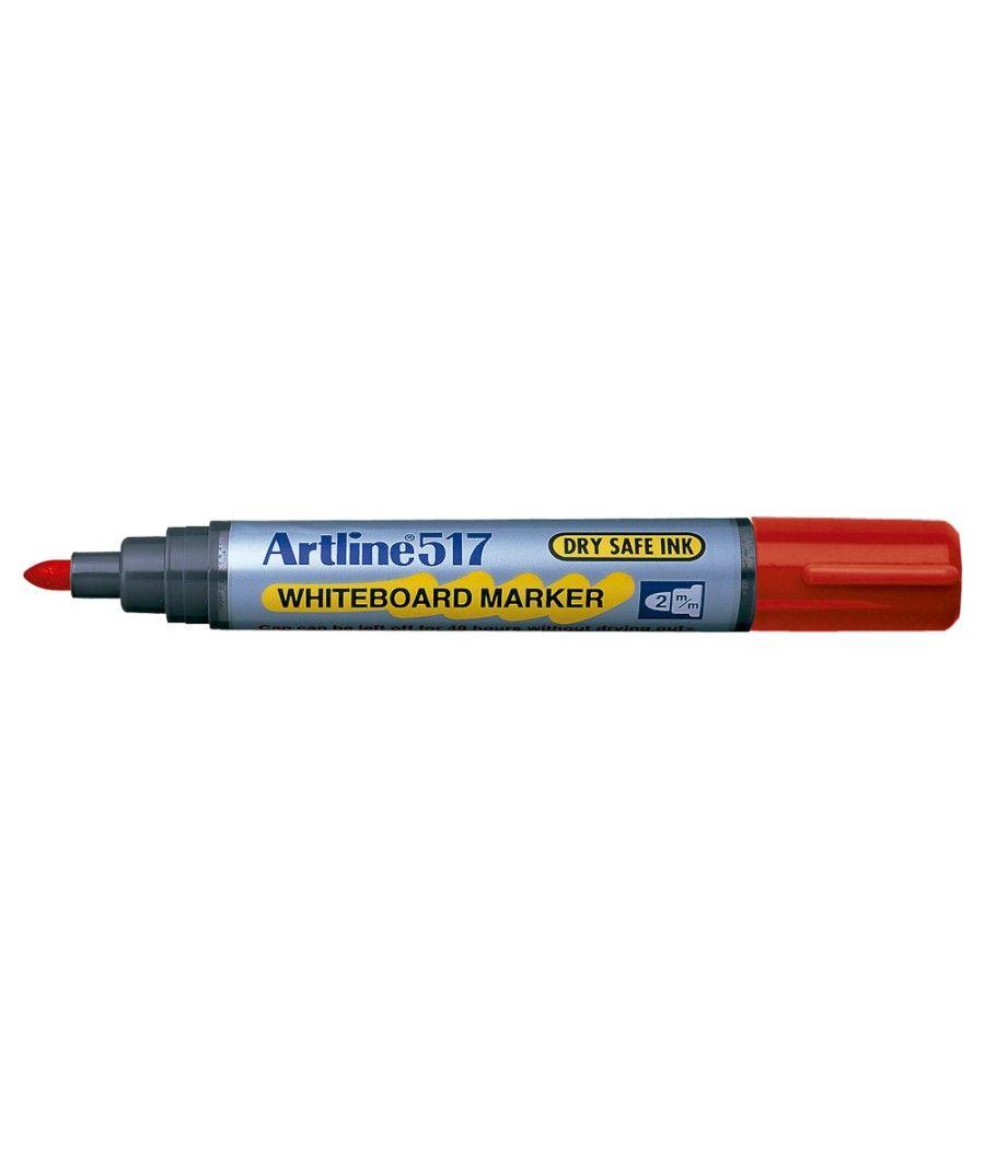 Rotulador artline pizarra ek-517 rojo -punta redonda 2 mm -tinta de bajo olor PACK 12 UNIDADES - Imagen 2