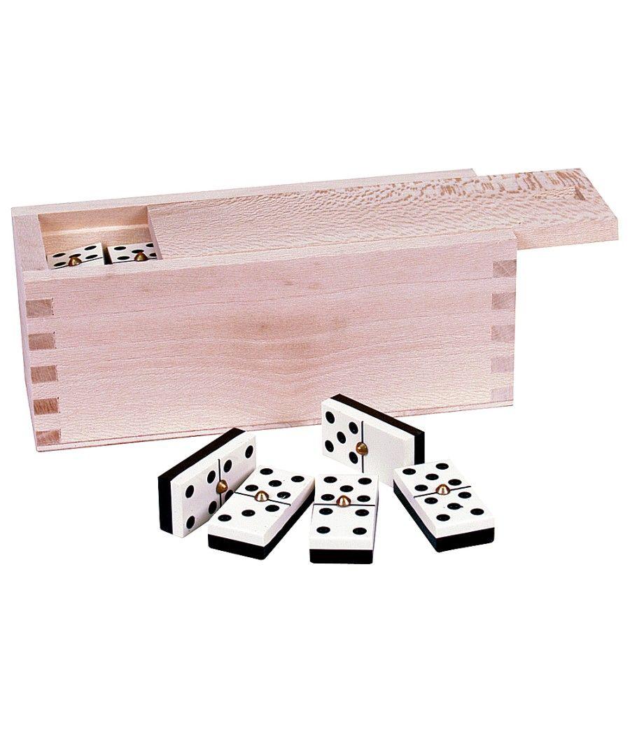 Domino profesional chamelo caja madera - Imagen 2