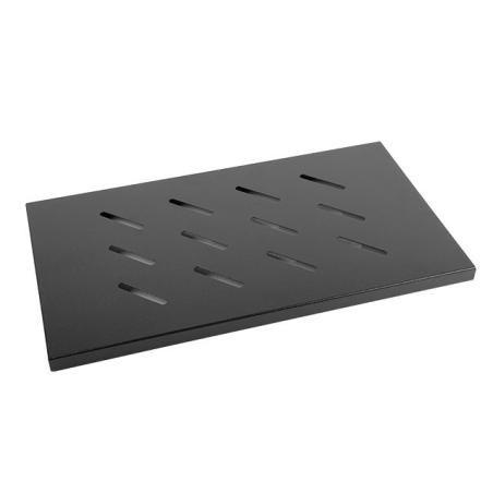 Bandeja fija lanberg 1u 465x300 mm hasta 120 kg rack de 19 negro
