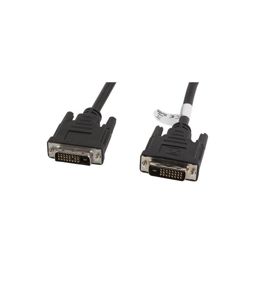 CABLE DVI-D LANBERG 24+1 MACHO/MACHO DUAL LINK 1.8M - Imagen 2