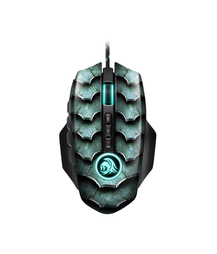 RATON GAMING SHARKOON DRAKONIA II VERDE USB - Imagen 2