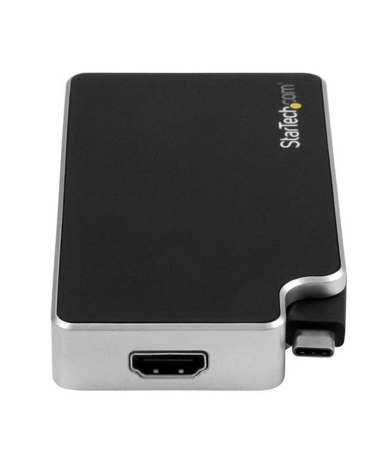 StarTech.com Adaptador de Viajes A/V 3-en-1 USB-C a VGA, DVI o HDMI - 4K - Imagen 5