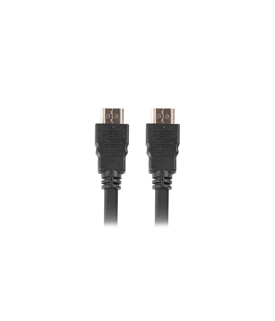 CABLE HDMI LANBERG MACHO/MACHO V2.0 4K 15M NEGRO - Imagen 2