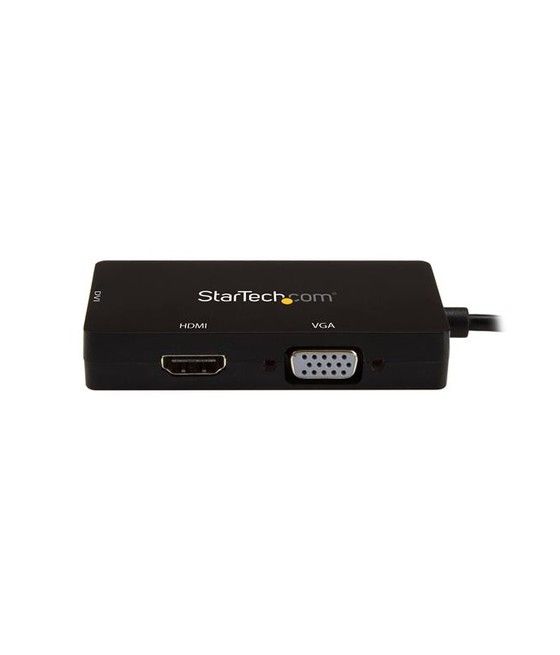 StarTech.com Adaptador USB-C de Vídeo Multipuertos - 3en1 - 4K 30Hz - Negro - Imagen 3