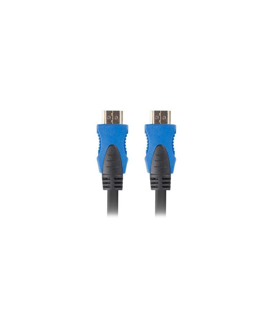 CABLE HDMI LANBERG MACHO/MACHO V2.0 CU 4K 1.8M NEGRO - Imagen 2