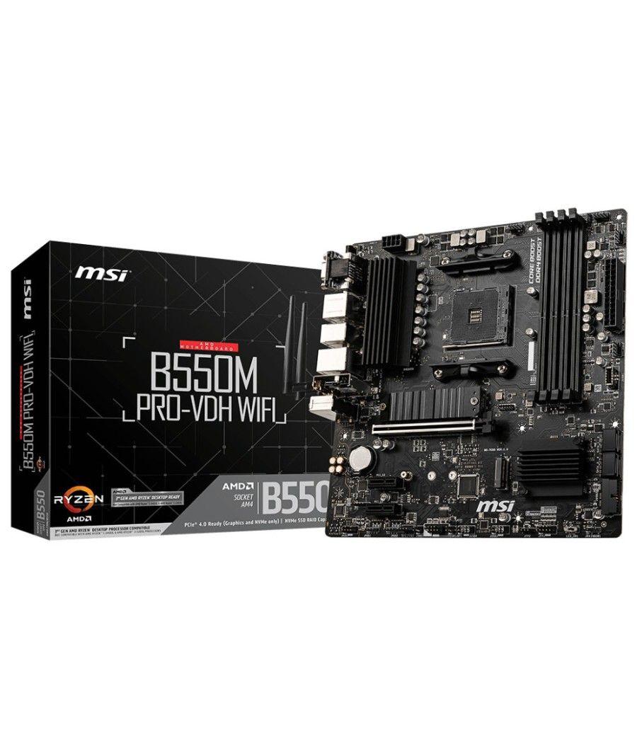 PLACA BASE MSI B550M PRO-VDH WIFI AM4 MATX 4XDDR4 - Imagen 6