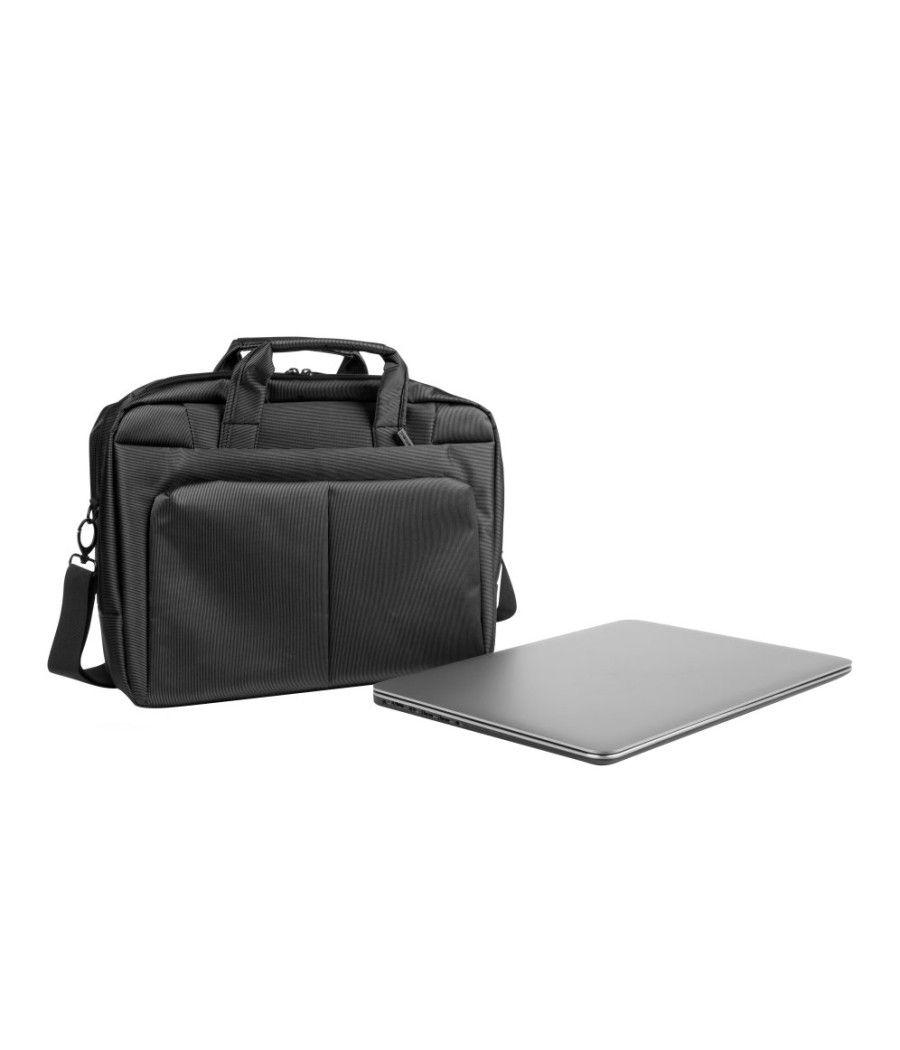 MALETIN NATEC GAZELLE PARA PORTATIL HASTA 16" NEGRO - Imagen 2