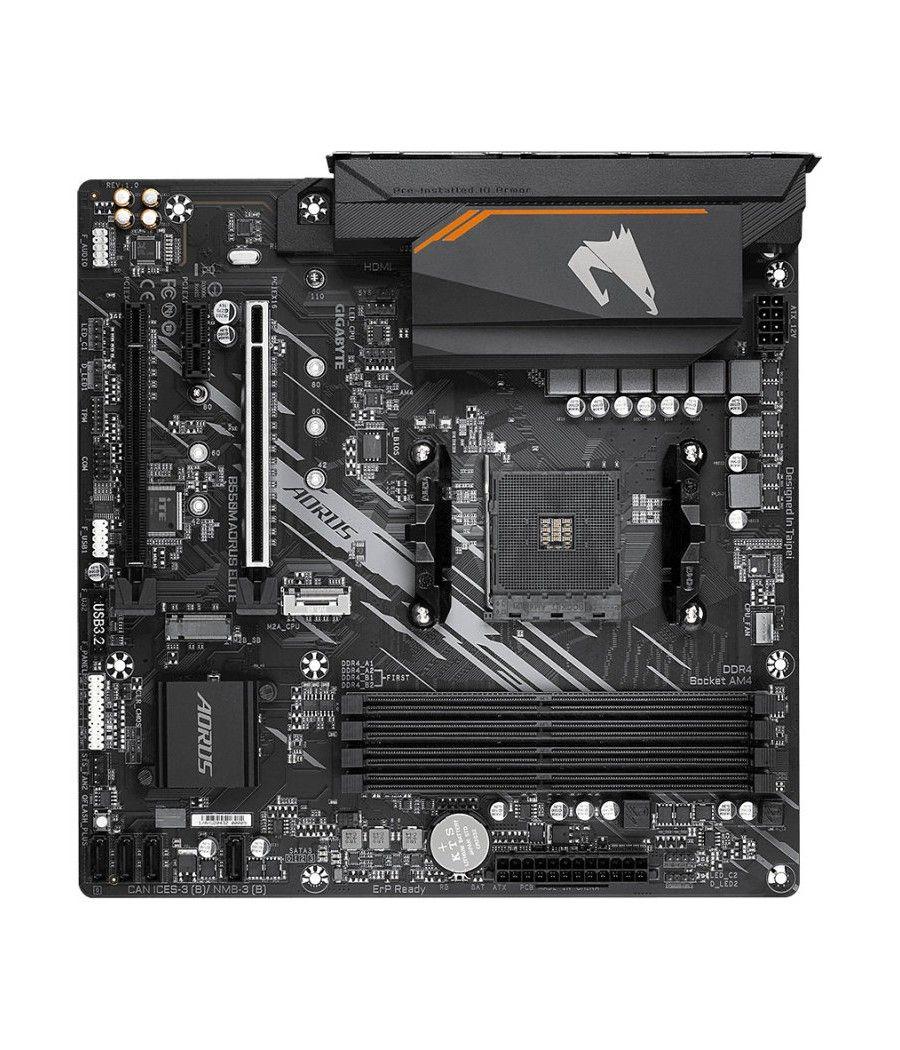 PLACA BASE GIGABYTE B550M AORUS ELITE AM4 MATX 4XDDR4 - Imagen 2