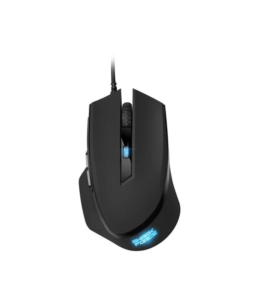 RATON GAMING SHARKOON SHARK FORCE II NEGRO USB - Imagen 2