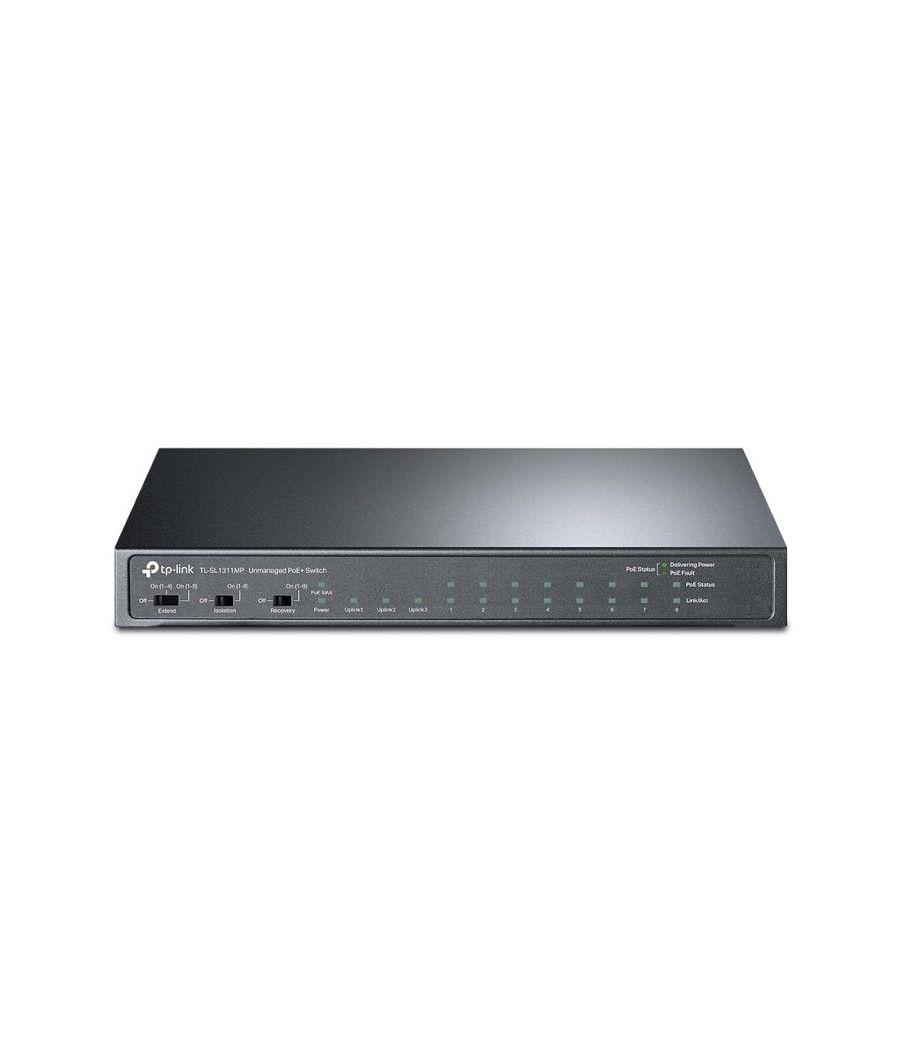 SWITCH TP-LINK 8 PORT 10/100 y 3 PORT POE+ - Imagen 4