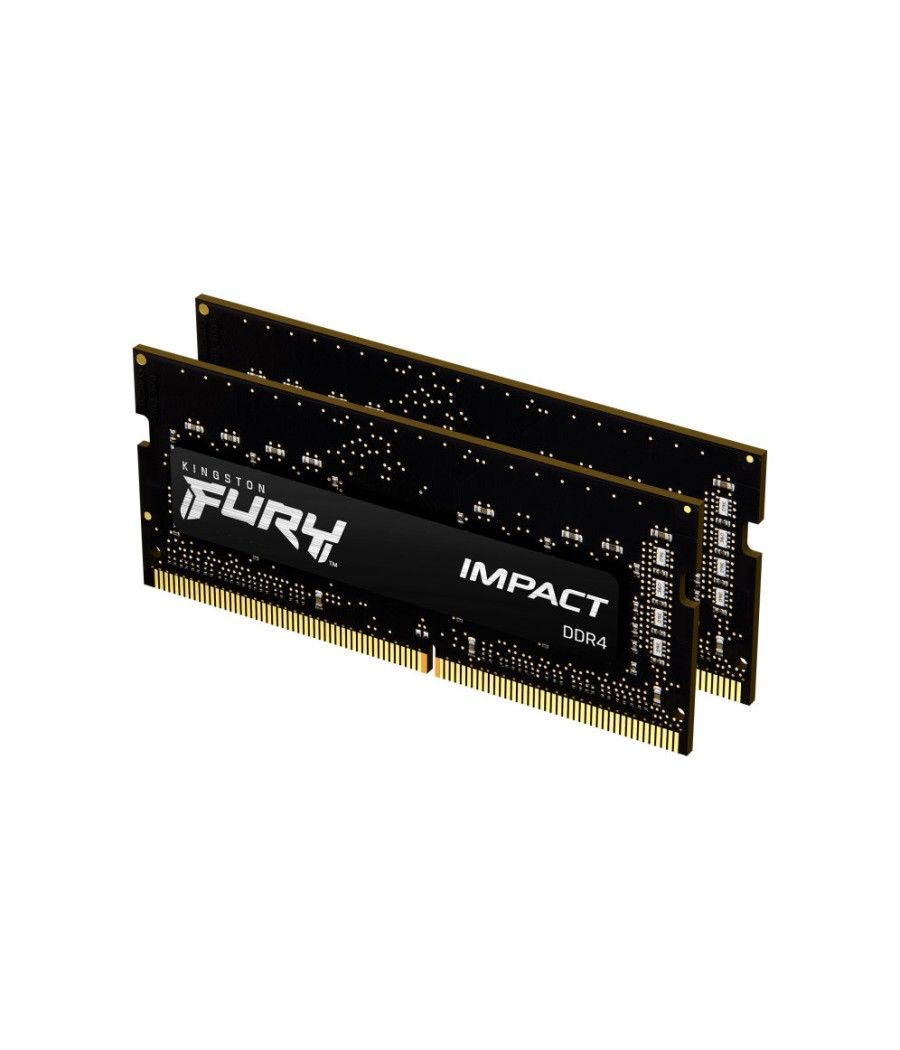DDR4 SODIMM KINGSTON 2X8GB 2666 FURY IMPACT - Imagen 2