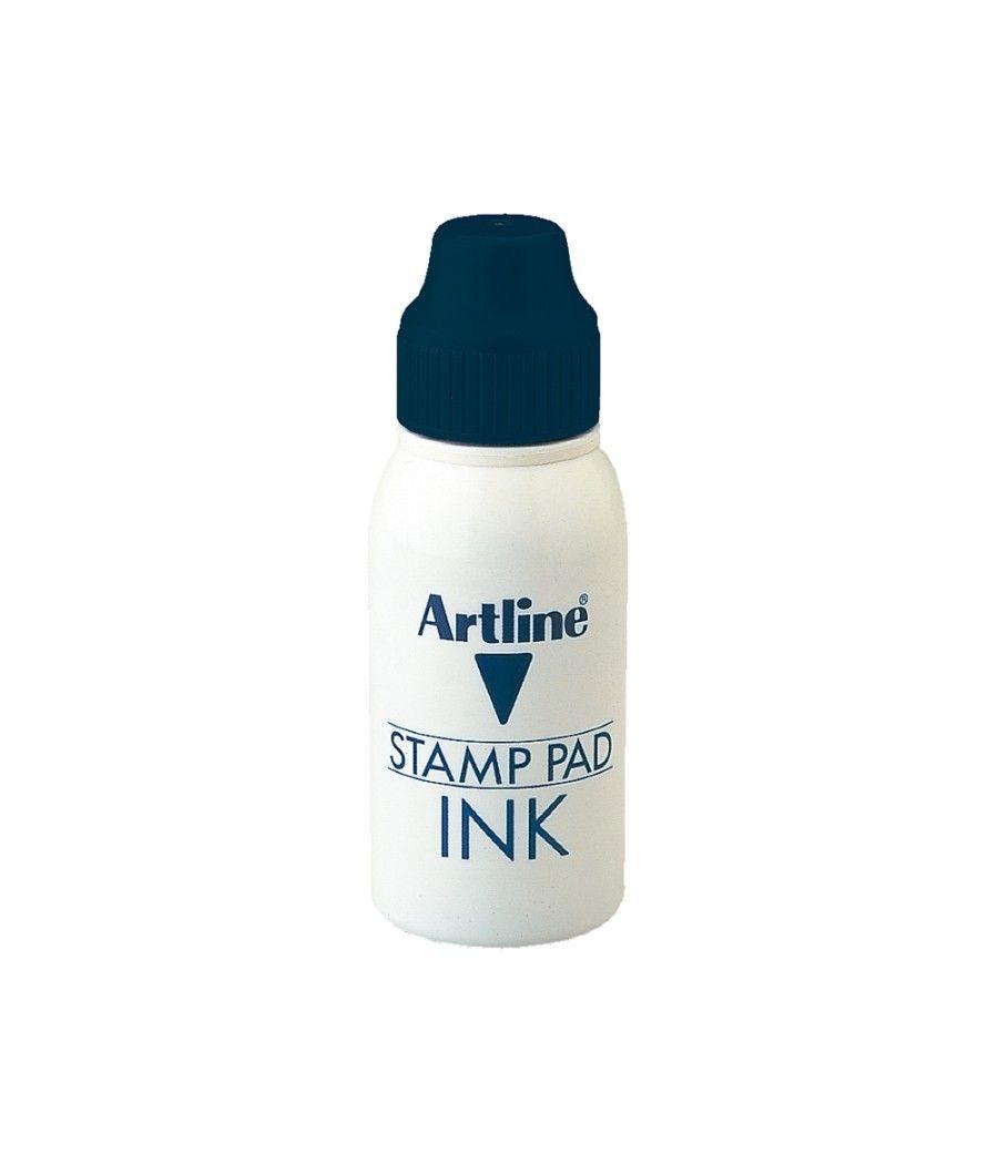 Tinta tampón artline negra frasco de 50 cc - Imagen 2